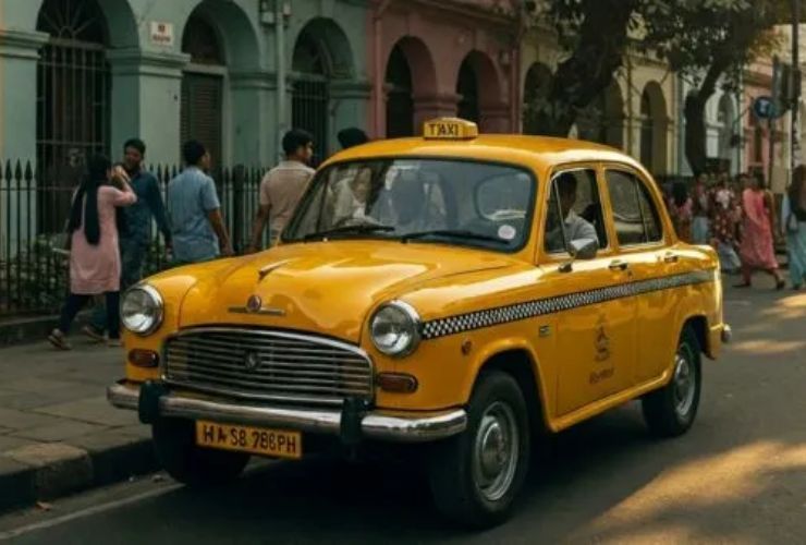 kolkata yellow taxi