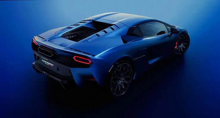 lamborghini temerario rear