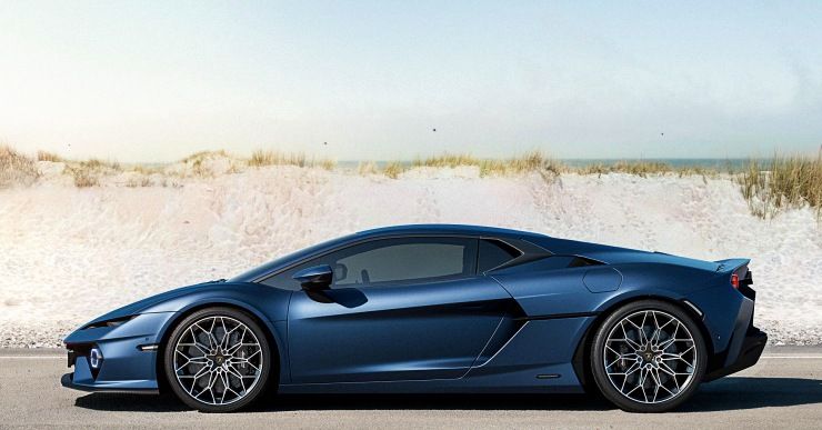 lamborghini temerario side