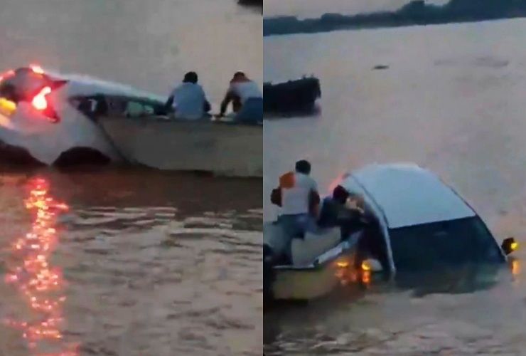 locals save crv occupants in ganga 