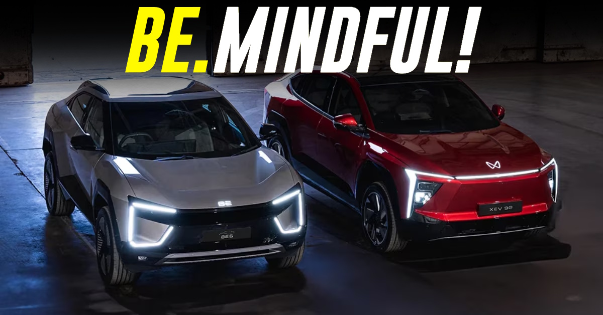 mahindra be6 xev 9e test drive crashes