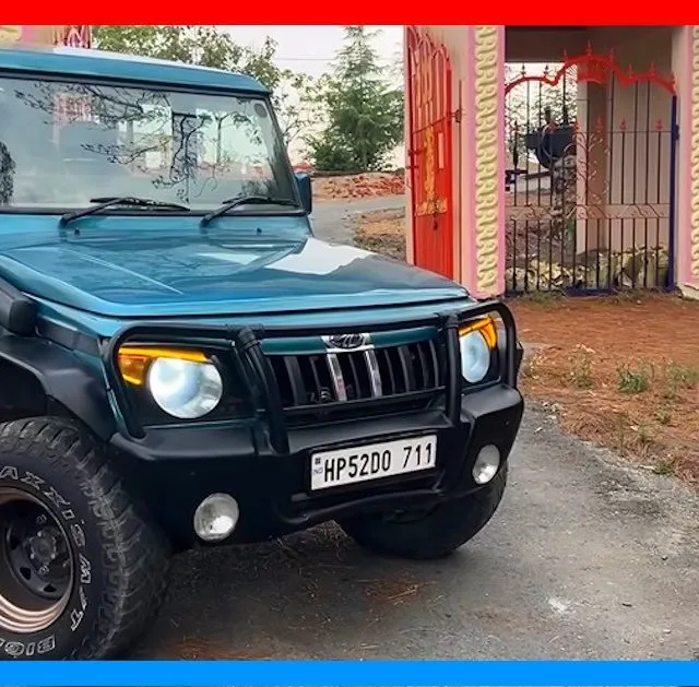 mahindra bolero tastefully modified