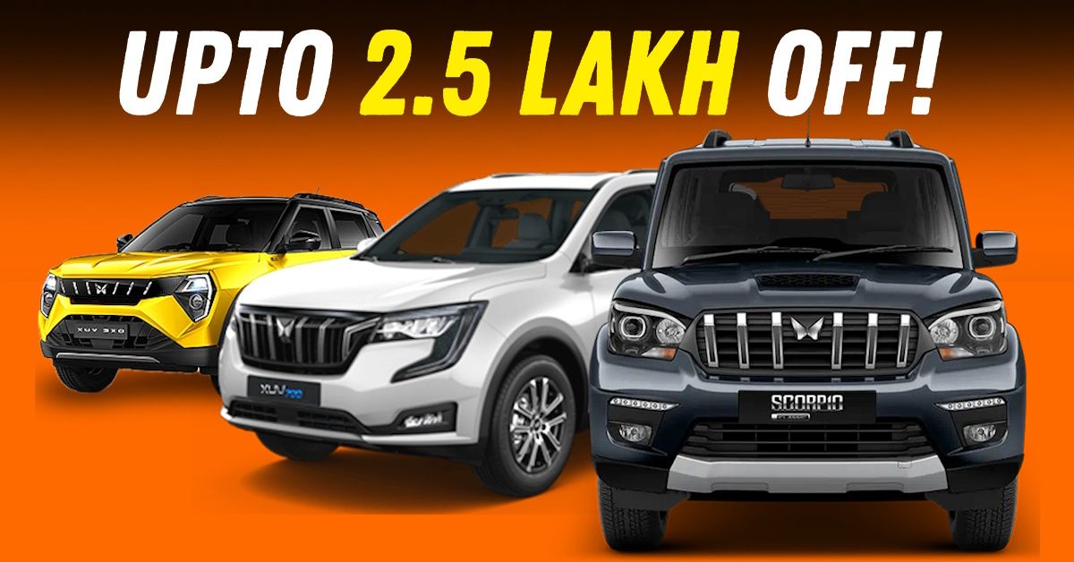 mahindra scorpio xuv700 xuv 3x0 bolero  july 2025 discounts featured