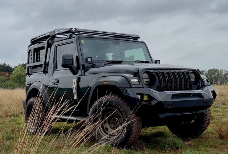 mahindra thar raptor bumper
