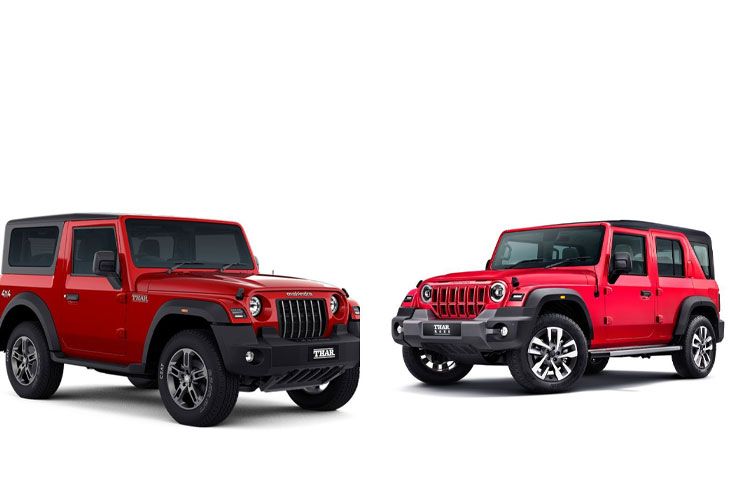 mahindra thar roxx and thar