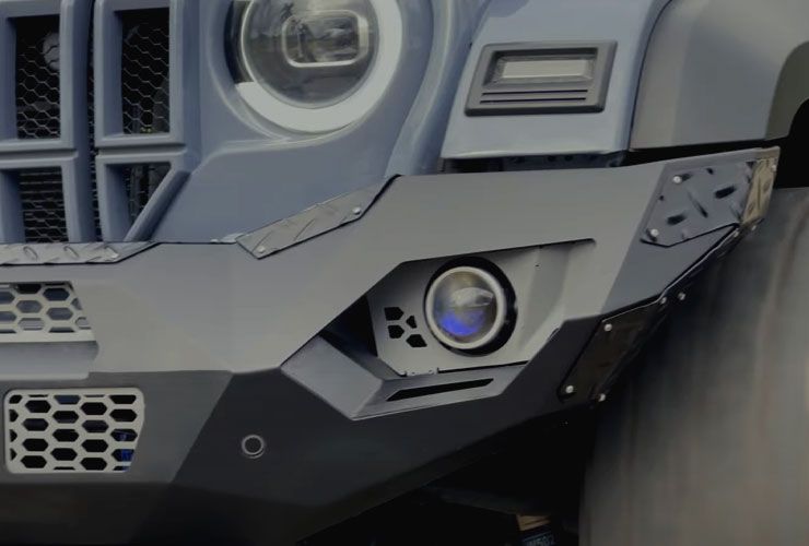 mahindra thar roxx raptor bumper