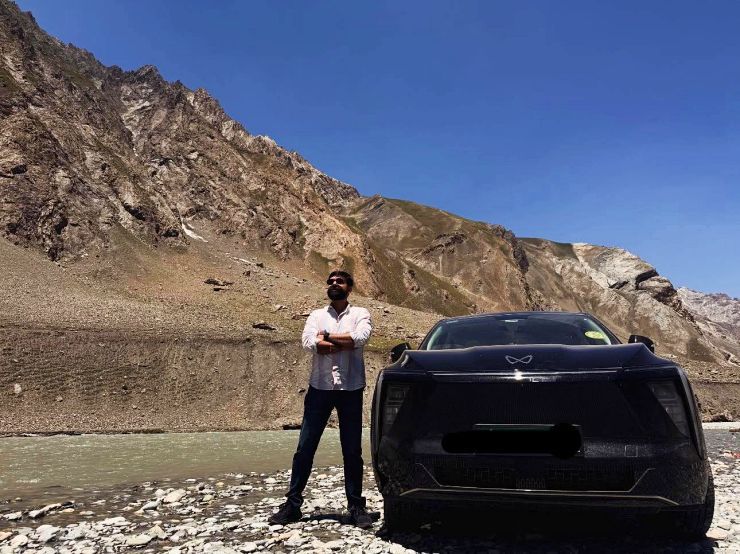 mahindra xev 9e 4000 km road trip detials