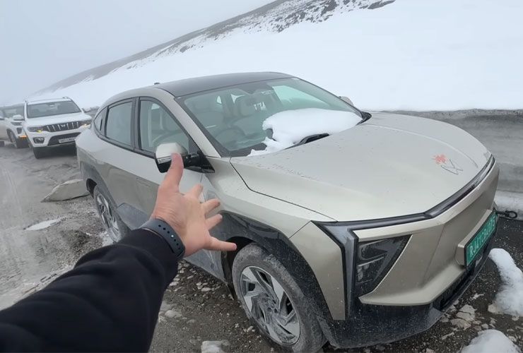 mahindra xev 9e breakdown in ladakh