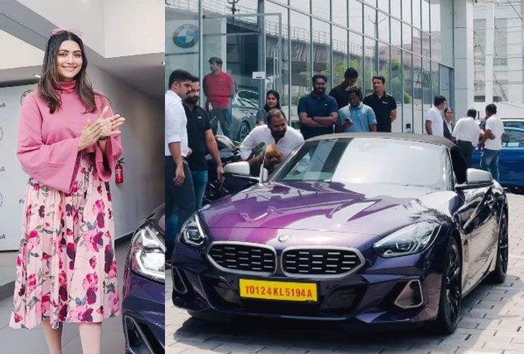 mamta mohandas blue bmw z4
