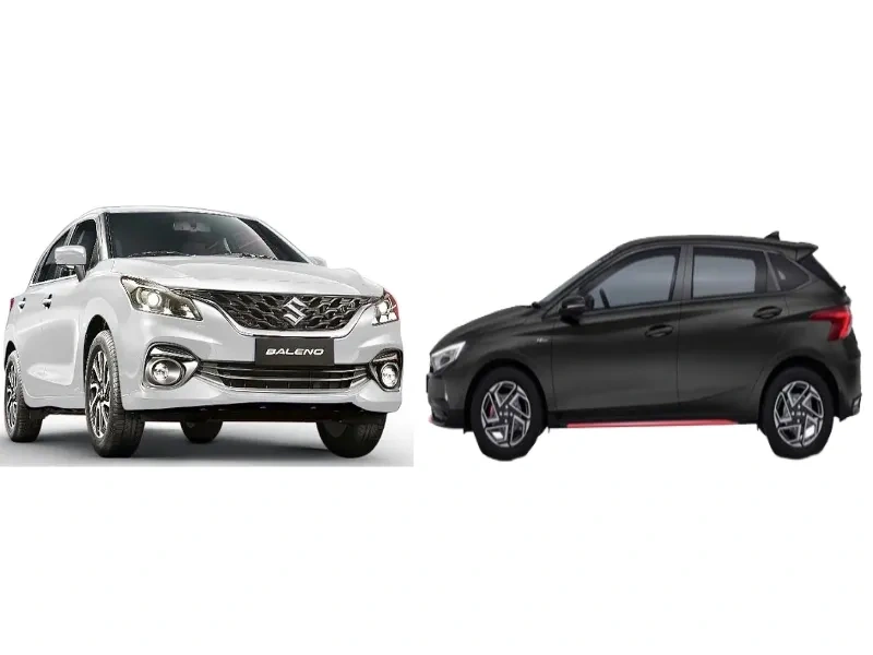 hyundai i20 n line n6 vs maruti suzuki baleno zeta enthusiast