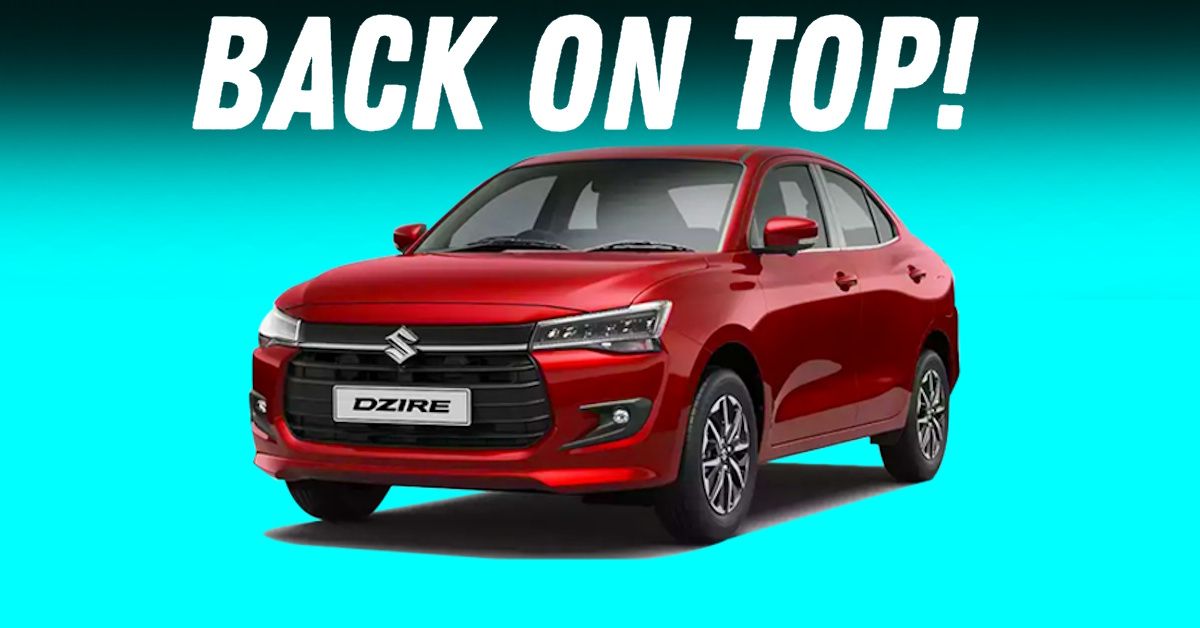maruti suzuki dzire tops sales charts may 2025 india car featured