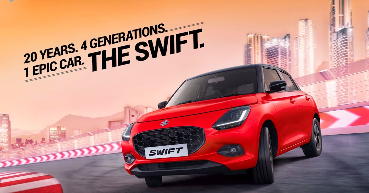 maruti suzuki swift 20 years in india featured maruti suzuki swift 20 years in india featured