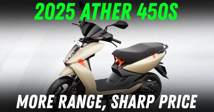 2025 ather 450s electric scooter launched featured
