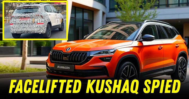 2025 skoda kushaq facelift spyshot featured 2025 skoda kushaq facelift spyshot featured