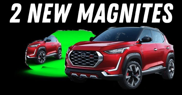 2 new nissan magnites coming 2 new nissan magnites coming