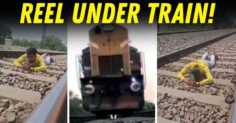 UP man shoots reel under trail busted featured UP man shoots reel under trail busted featured