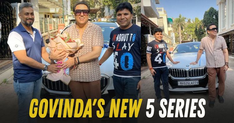 actor govinda buys new bmw 530 li m sport actor govinda buys new bmw 530 li m sport