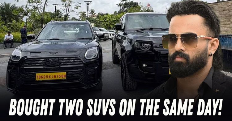 Actor Unni Mukundan Buys A Land Rover Defender And Mini Countryman EV JCW On A Single Day Actor Unni Mukundan Buys A Land Rover Defender And Mini Countryman EV JCW On A Single Day