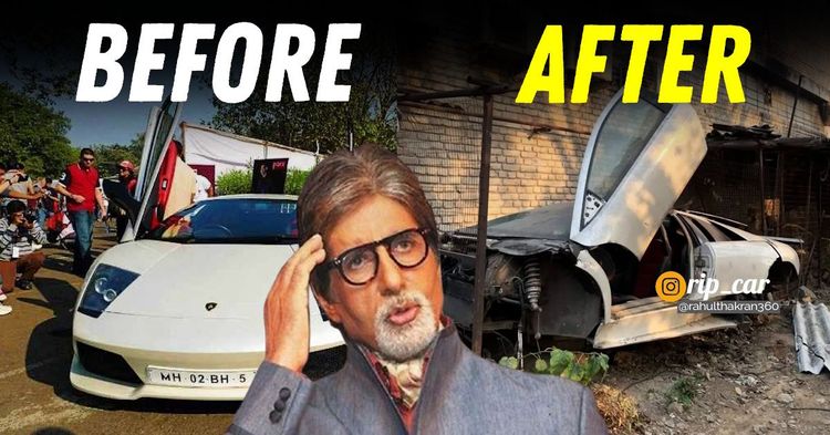 amitabh bachchan abandoned lamborghini aventador featured amitabh bachchan abandoned lamborghini aventador featured