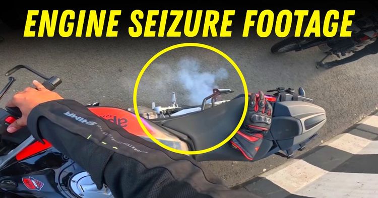aprilia rs457 engine blows up on live camera featured aprilia rs457 engine blows up on live camera featured