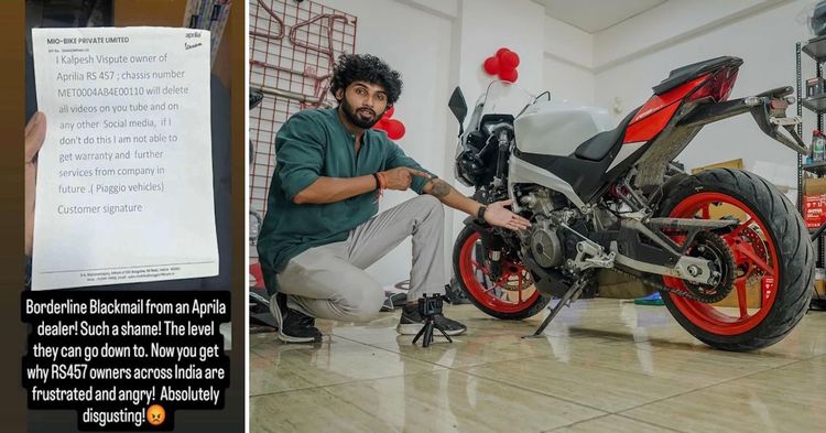 aprilia rs 457 engine trouble dealer threats featured aprilia rs 457 engine trouble dealer threats featured