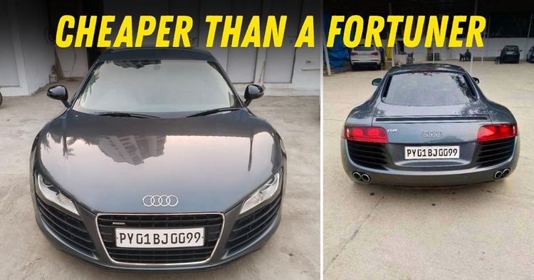 audi r8 supercar cheaper toyota fortuner suv featured audi r8 supercar cheaper toyota fortuner suv featured