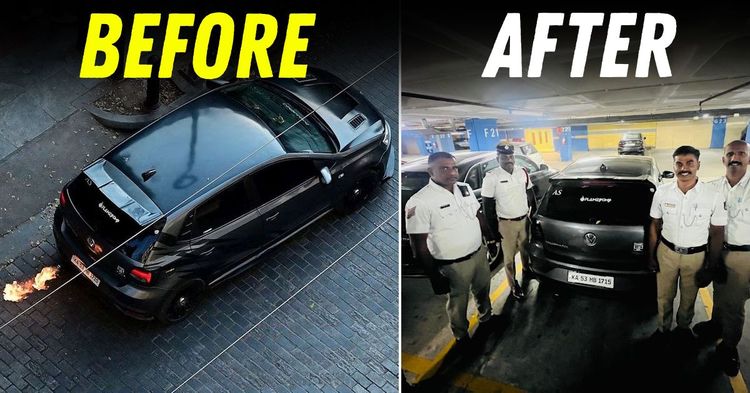 bengaluru police volkswagen polo seized featured bengaluru police volkswagen polo seized featured