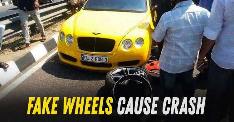 bentley continental gt suffers wheel failure due to fake alloy rims bentley continental gt suffers wheel failure due to fake alloy rims