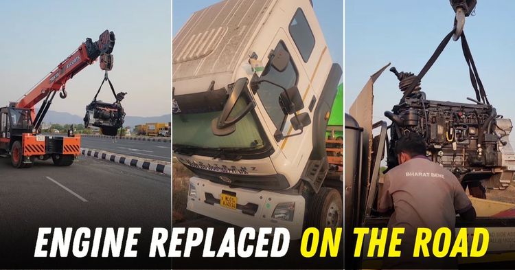 bharat benz engine replacement roadside featured bharat benz engine replacement roadside featured