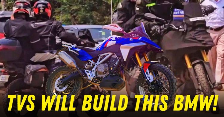 bmw f 450 gs adv motorcycle india testing featured
