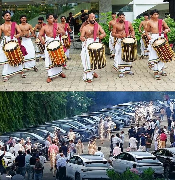 byd sealion 7 mega delivery event kochi