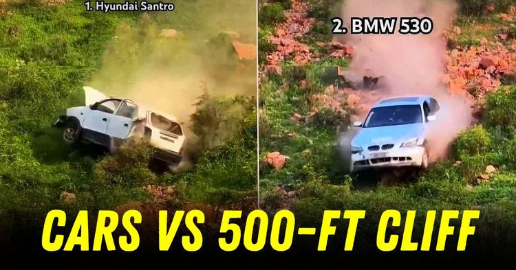 cars vs cliff crash test featured cars vs cliff crash test featured