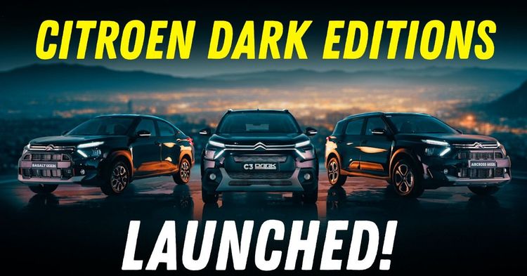 citroen dark edition launched in india citroen dark edition launched in india