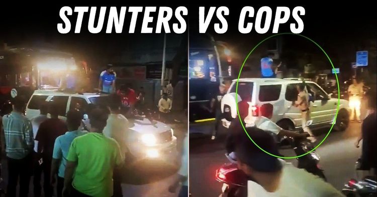 Cops Bust Stunters In Tata Safari Featured Cops Bust Stunters In Tata Safari Featured