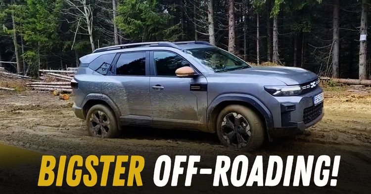 dacia bigster 4x4 off roading dacia bigster 4x4 off roading
