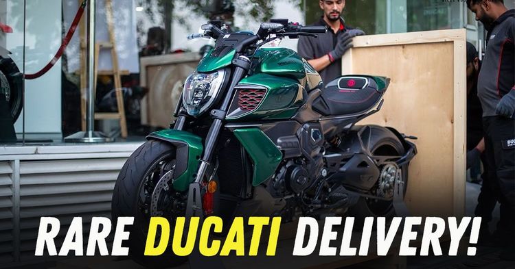 ducati diavel for bentley delivered in india ducati diavel for bentley delivered in india