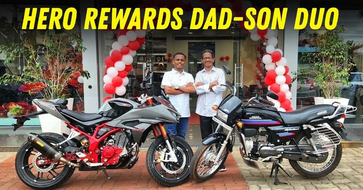 hero motocorp rewards dad-son 25 year old splendor ladakh trip featured hero motocorp rewards dad-son 25 year old splendor ladakh trip featured