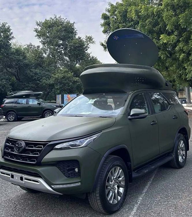indian army fortuner
