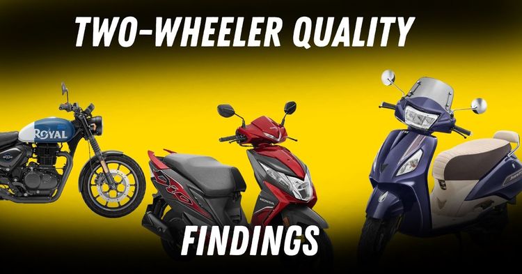 Indian two wheelers' quality Indian two wheelers' quality