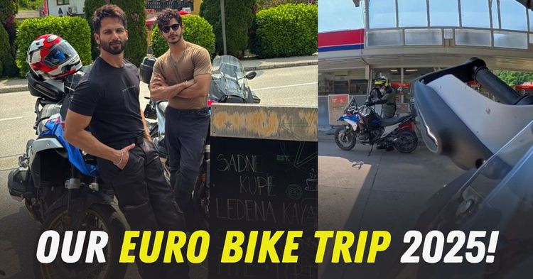 ishaan khatter and shahid kapoor europe bike ride bmw r 1300 gs ishaan khatter and shahid kapoor europe bike ride bmw r 1300 gs