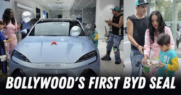 kashmera shah buys bollywood's first BYD seal kashmera shah buys bollywood's first BYD seal