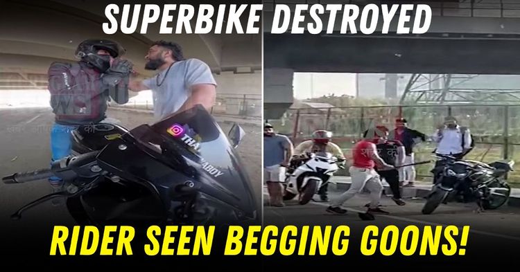 kawasaki z900 superbike rider vs goons in mahindra scorpio at gurgaon featured kawasaki z900 superbike rider vs goons in mahindra scorpio at gurgaon featured