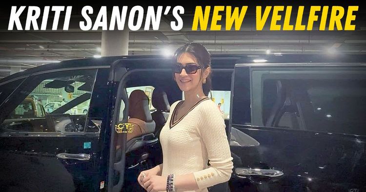 kriti sanon's new toyota vellfire featured kriti sanon's new toyota vellfire featured