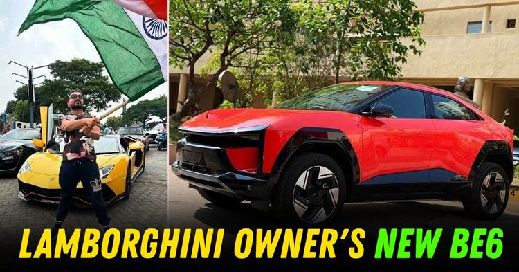 lamborghini owner buys mahindra be6 electric suv featured lamborghini owner buys mahindra be6 electric suv featured