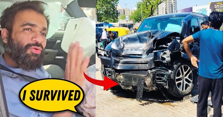 land rover defender big crash gujarat featured land rover defender big crash gujarat featured