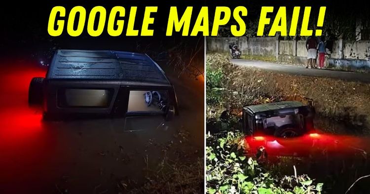 mahindra thar river google maps fail kerala featured