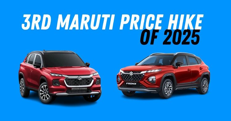 Maruti price hike text with photos of Grand Vitara and Fronx Maruti price hike text with photos of Grand Vitara and Fronx