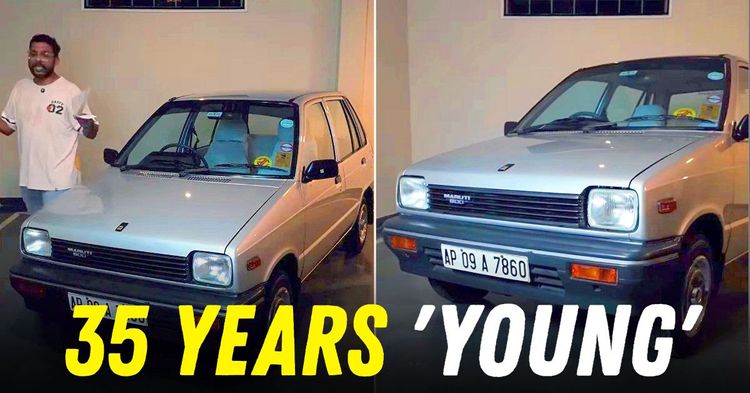 MARUTI 800 35 YEARS OLD FEATURED MARUTI 800 35 YEARS OLD FEATURED