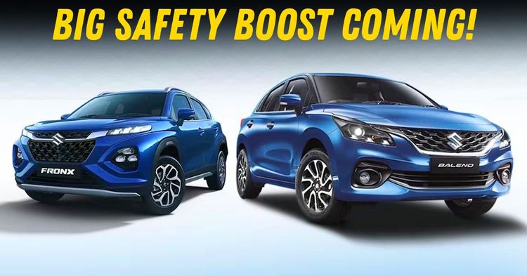 maruti suzuki baleno fronx ertiga xl6 s-presso ignis 6 airbags safety boost featured maruti suzuki baleno fronx ertiga xl6 s-presso ignis 6 airbags safety boost featured