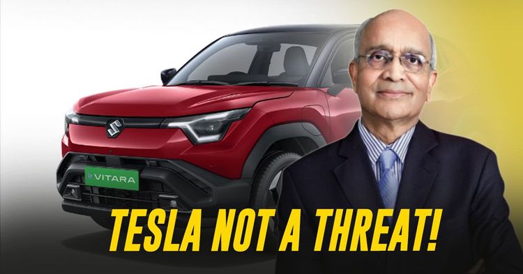 Maruti Suzuki Chairman RC Bhargava On Tesla's India Entry Maruti Suzuki Chairman RC Bhargava On Tesla's India Entry